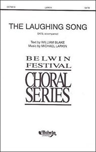 Laughing Song SATB choral sheet music cover Thumbnail